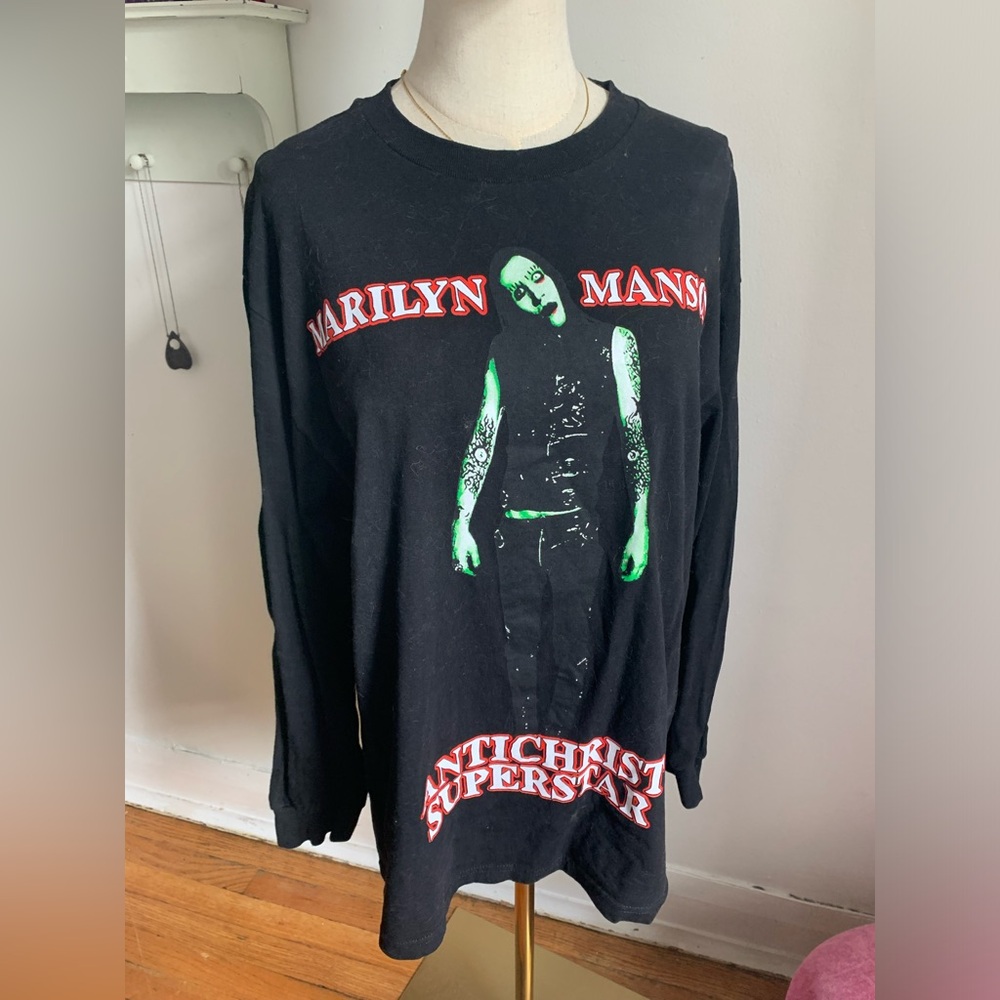 Marilyn Manson long sleeve by Pleasures